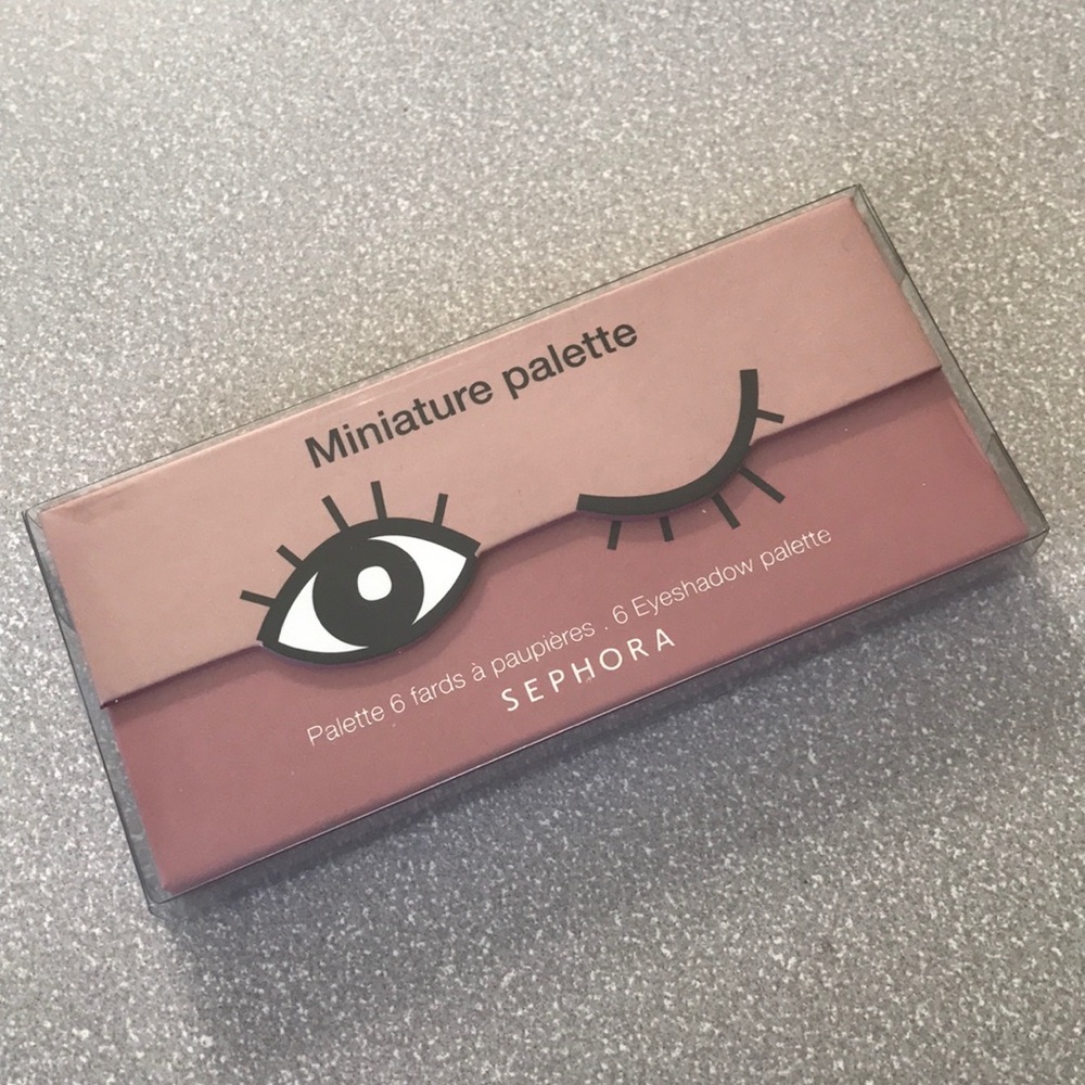 FREE w/ 3+ makeup bundle!!! Sephora miniature eyeshadow palette NEW